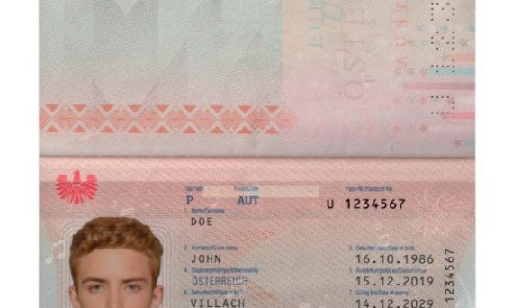 Austria passport