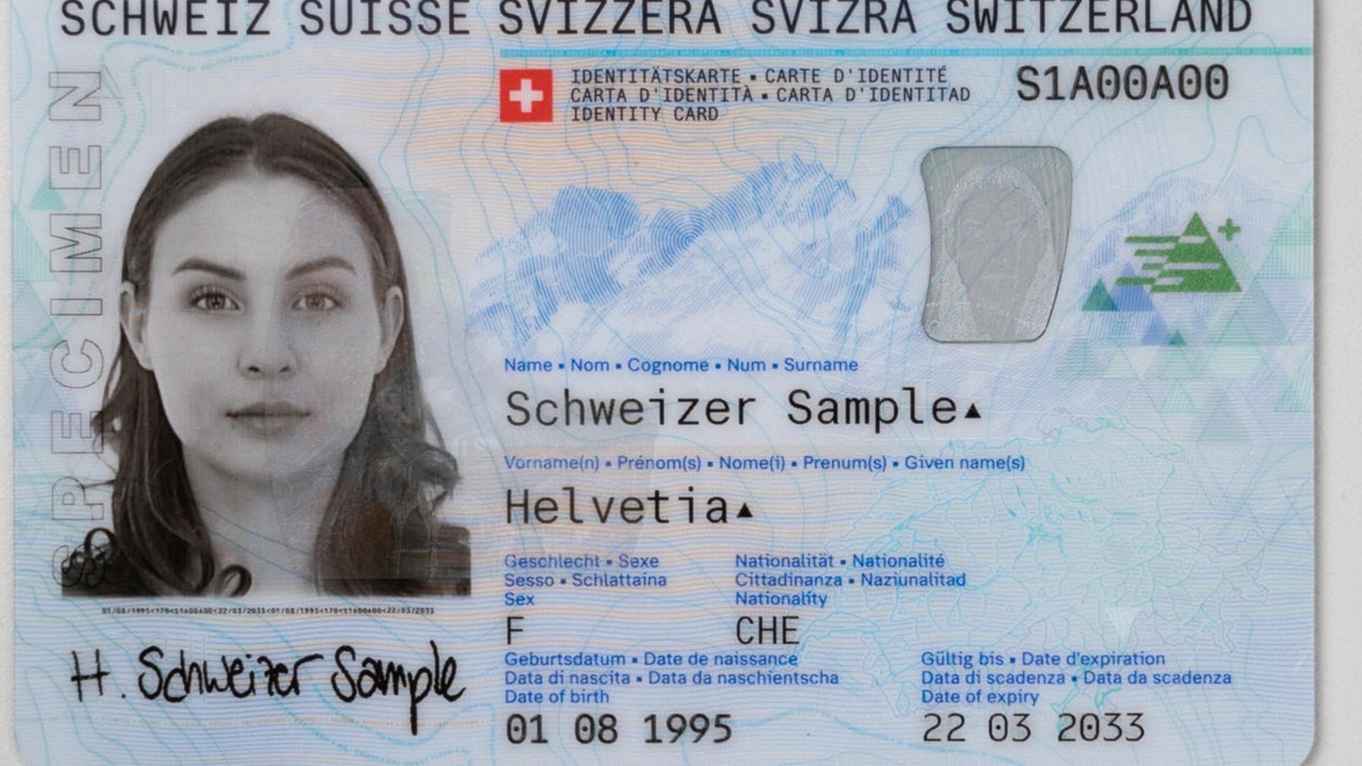 Liechtenstein id card templates